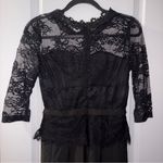 Women’s Elegant Black Lace Jumpsuit Size M Photo 3
