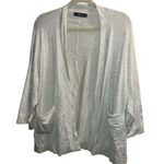 ZARA ✨ Grey Open Front Oversized Slouchy Knit Kimono Style Sz Small Cardigan✨ Photo 7