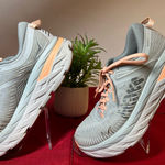 Hoka One One Bondi 7 Womens Gray 1110519 HMSH Running Shoes Sneakers Size 8.5 D Photo 0
