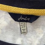 Joules Dress Womens 14 Navy Blue Yellow Floral T Photo 5