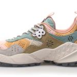 The Mountain NWT Flower Kotetsu Sneaker (Women) - Taupe/Green Size 8 Photo 1