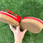 Cole Haan  Red Women's Briella Grand II Wedge Slide Sandal Size 8.5B Photo 5