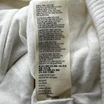 Free People We The Free Cuddle Bubble Blouse Crop Pointelle Raw Edge White M Photo 3