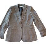 Tahari  Arthur S. Levine Black 2 Bottom Tweed Style Lined Blazer Size 10 EUC Photo 0