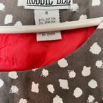Robbie Bee Women's Sleeveless Polka Dot Print Sheath Style Dress Sz 8 Photo 6