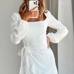 Princess Polly  The Villa Mini Dress White Photo 0