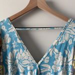 Anthropologie Daily Practice by  Tiered Ruffle Mini Dress floral Flowy v-neck EUC Photo 4