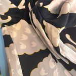 Diane Von Furstenberg  Black Taya Silk Long Sleeve Dress Size 4 Photo 1