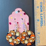 Harry Potter  Round Dangle Pierced Earrings New Photo 2