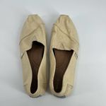 Toms ALPARGATA Classic Women’s Canvas Shoes Cream slip on flat casual size 7 Photo 4