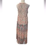 Allison New York Simone Maxi Dress Floral Size Medium NWOT Blue Photo 4
