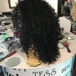 Black curly Lacefront wig Photo 1