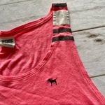 PINK - Victoria's Secret Pink Victoria Secret Hot Pink stripe Tank Sz L/G Photo 8
