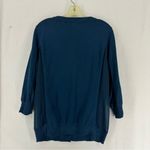 Intimissimi Long Sleeve Button Cardigan Women’s L Blue Size L Photo 7