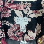 Susan Graver GRAVER  Floral Tapestry Rhinestone Embellished Blazer Coat Photo 12