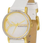 BCBG Maxazria women's white and‎ gold watch Photo 0