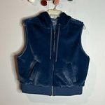 Calia by Carrie Underwood blue fuzzy vest Size M Photo 0