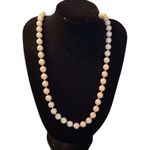 Pearl Necklace Strand Faux Costume Jewelry Classic Elegant Wedding‎ Photo 0