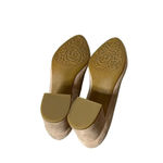 Taryn Rose  Tan Suede Block Heel Pumps - Rochelle sz 6 Photo 1