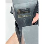 Open Edit  Platform Sandals Size 9.5 Black Square Open Toe Knotted Heels Photo 7