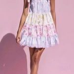 NWT LoveShackFancy x Target Jeanne in Mixed Floral Sleeveless Tiered Dress M Size M Photo 5