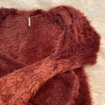 Free People Fancy Long Sweater size M length 48” bust 32” so fluffy & beautiful Photo 14