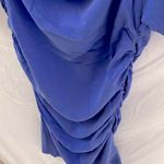 Tularosa Revolve:  Green Nomas Dress- Baja Blue-ruched sides-size L Photo 3