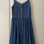 TJ Maxx Mini Denim Blue Dress Photo 0