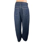 Abercrombie & Fitch Blue Loose Fit Baggy High Rise Straight Denim Jeans Pants 29 Photo 1