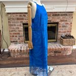 Gianni Bini  Vibrant Blue Dress with Fringe / 12 / Excellent condition Photo 1