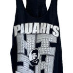 Hawaii's Finest Women's Pauahi Kamehameha IMUA Tribal Racerback Tank Top M Blue Size M Photo 0
