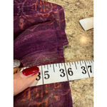 Women's Frye and Co. Purple Orange Patterned Mini Dress S Photo 4