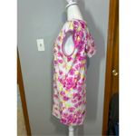 Betsey Johnson  Floral Hooded Swim Cover Up Pink‎ Rose Blossom size M BIN R Photo 2