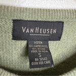 Van Heusen  Lambswool Button Front Argyle Cardigan Sweater Women’s Small Academia Photo 2