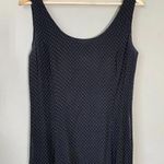 Vintage Isabel Ardee Women's 10 Sleeveless Polka Dot Evening Maxi Dress Black Photo 7