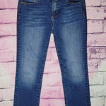 Driftwood  CANDACE SCALLOPED ANKLE STRAIGHT JEANS 27 Photo 0