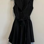 Bebe black trench dress Photo 2