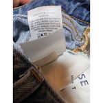 Lucky Brand  Mid Rise Boy Shorts Distressed Denim Cut Off Size 4/27 2"Inseam Pool Photo 5