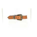 ✨Vintage Milor brown wide leather laser cut western buckle Sz M/L belt✨ Photo 1