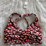 Aerie  Goals Plunge Sports Bra Maplewood Size Small Photo 0