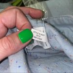 Madewell NWT Emmett Wide-Leg Crop Pants Speckle Blue Size 24 Photo 5