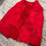 Dress Barn Red Puffer Vest Photo 0