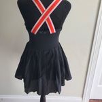 Aerie Offline By  Black Dress With Orange‎ Straps S/P Nylon & Elastane NWOT Photo 8