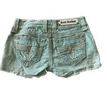 Rock Revival  Jacklyn VTG  Green Denim Shorts Y2K size 26 Photo 1