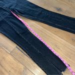 Abercrombie & Fitch Abercrombie high-rise skinny curve love 4 27 Black Split front Photo 6