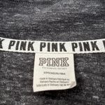 PINK - Victoria's Secret Pink Victoria secret gray cropped‎ pullover small Photo 2