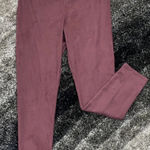 Lysse Maroon suede leggings by   Photo 0
