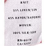 Sparrow Anthropologie Women Cardigan Sweater Chiffon Bow Polka Dot Red Size XS Photo 4