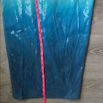 RUNAWAY THE LABEL NEW  orange blue sunset ombre sequin Benito  midi dress XL Photo 10