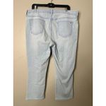 Tommy Hilfiger Womens 18 Jeans Straight Crop Light Wash Blue Stretch High Rise Photo 3